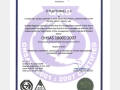 ISO certificate for health and safety management system